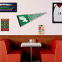 North Texas Mean Green Banner Pennant with Tack Wall Pads