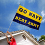 Navy beat Army Banner Flag