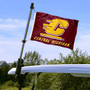 CMU Chippewas Boat and Mini Flag