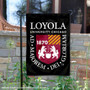 Loyola University Chicago Academic Logo Garden Flag