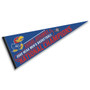 Kansas KU Jayhawks 2022 Basketball National Champions Pennant Flag