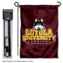 Loyola Chicago Ramblers Garden Flag and Pole Stand
