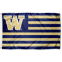 Washington Huskies Striped Flag