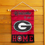 Georgia Bulldogs Welcome To Our Home Garden Flag