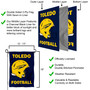 Toledo Rockets Helmet Yard Garden Flag