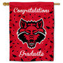 Arkansas State Red Wolves Congratulations Graduate Flag
