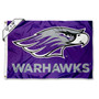 Wisconsin Whitewater Warhawks Boat and Mini Flag