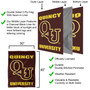 QU Hawks Banner Flag