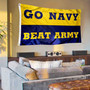 Navy Midshipmen Banner Flag with Tack Wall Pads