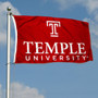 Temple University Wordmark Logo Flag