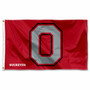 Ohio State Buckeyes Scarlet Block O Flag