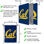 Cal Bears Garden Flag and Pole Stand Kit