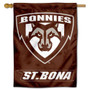 St. Bonaventure Bonnies Double Sided House Flag