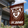 St. Bonaventure Bonnies Double Sided House Flag