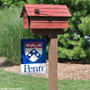Penn Quakers Shield Garden Flag