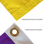 Louisiana State LSU Tigers Double Sided Flag