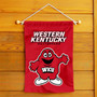 Western Kentucky Hilltoppers Big Red Mascot Garden Flag