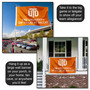 UT Dallas Comets Orange Flag