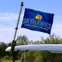 Fort Lewis Skyhawks Boat and Mini Flag