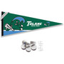 Tulane University Banner Pennant with Tack Wall Pads