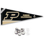 Purdue University Banner Pennant with Tack Wall Pads