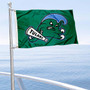 Tulane Green Wave Boat and Mini Flag