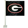 Georgia Bulldogs Black Car Flag