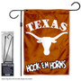 Texas Longhorns Hook Em Garden Flag and Pole Stand