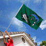 Tulane Green Wave Angry Wave Flag