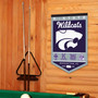 Kansas State Wildcats Heritage Logo History Banner