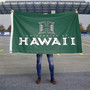 Hawaii Warriors Green Flag