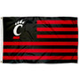 Cincinnati Bearcats Stripes Flag