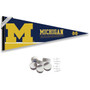 University of Michigan Banner Pennant with Tack Wall Pads