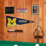 University of Michigan Banner Pennant with Tack Wall Pads