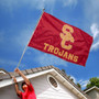 USC Trojans Nylon Embroidered Flag
