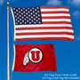 Utah Utes 2x3 Foot Small Flag