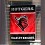 Rutgers Scarlet Knights Garden Flag