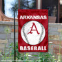 Arkansas Razorbacks Baseball Team Garden Flag