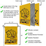 Arkansas Pine Bluff Golden Lions Logo Garden Flag