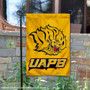 Arkansas Pine Bluff Golden Lions Logo Garden Flag