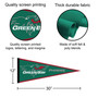 University of Wisconsin-Green Bay Phoenix Pennant