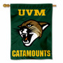 Vermont Catamounts New Logo Double Sided House Flag