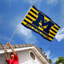 Michigan Wolverines Banner Flag with Tack Wall Pads