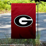 Georgia Bulldogs Gradient Ombre Logo Garden Flag