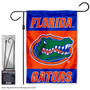 Florida Gators Logo Garden Flag and Pole Stand