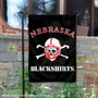 Nebraska Blackshirts Garden Flag