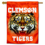 Clemson Eyes Logo House Flag