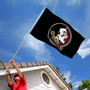 Florida State Black Logo Flag