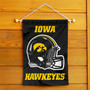 Iowa Hawkeyes Helmet Yard Garden Flag