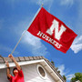 Nebraska Cornhuskers Block N Flag